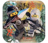LEGO Ninjago - Assiettes jetables (Taille unique) (Multicolore)