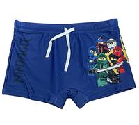 LEGO Ninjago Boxer de bain avec taille élastique et cordon de serrage Bleu, bleu, 104