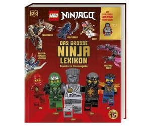 LEGO® NINJAGO® Das große Ninja-Lexikon: Erweitert und aktualisiert. Mit exklusiver LEGO NINJAGO Minifigur