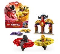 LEGO NINJAGO Dragon Spinjitzu Battle Pack Set with 2 Minifigures, Launchers & Fl