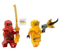 LEGO Ninjago Dragons Rising Combo Pack : Kai Minifigure avec Arin