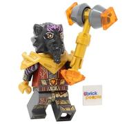 LEGO Ninjago Dragons Rising Figurine Lord Ras avec marteau doré