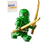LEGO Ninjago Dragons Rising : Lloyd Garmadon Minfigure avec deux épées - Ninja vert à partir de 6 ans