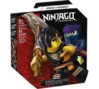 LEGO NINJAGO Epic Battle Set - Cole vs. Ghost Warrior 71733 Ninja Battle Toy Building Kit Featuring Minifigures, New 2021 (51 Pieces)