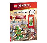 LEGO® NINJAGO® - Epische Duelle - Mein Wimmel-Stickerspaß: mit Minifigur "Lloyd" und Stickern