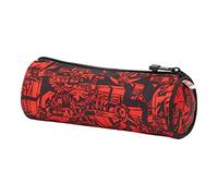 Lego Ninjago Trousse À Crayons Ronde Rouge - 23 Cm