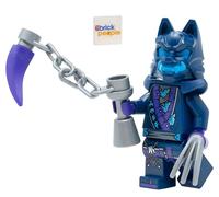 LEGO Ninjago : figurine guerrier masque loup avec griffe et arme
