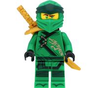 Lego Ninjago Mini figurine Lloyd (Legacy) avec armure d'épaule et épées