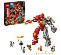 LEGO NINJAGO Fire Stone Mech 71720 Building Kit Featuring Ninja Mech, New 2020 (968 Pieces)