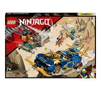 LEGO Ninjago – Voiture de course Evo de Jay et Nya