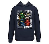 LEGO Ninjago Jungen Kapuzenpullover Hoodie M12010723, Sweatshirt à Capuche Mixte, 590, 92