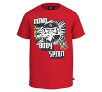 LEGO Ninjago Jungen T-Shirt LWTaylor 107, 349 Red, 122 Garçon