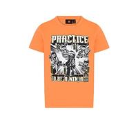 LEGO Ninjago Jungen T-Shirt LWTaylor 330, 277 Pastel Orange, 122 Garçon