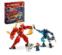 LEGO NINJAGO Kai’s Elemental Fire Mech, Action Figure Building Set from Dragons