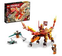 LEGO NINJAGO Kai’s Fire Dragon EVO 71762 Building Kit Featuring a Ninja Dragon Toy, NINJAGO Kai and Snake Figures; Toy Playset for Kids Aged 6+ (204 Pieces)