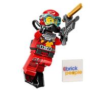 LEGO Ninjago: Kai Seabound in Suba Gear with Harpoon Gun and Katana