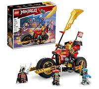 LEGO NINJAGO Kais Mech Rider EVO 71783 - Jouet de moto ninja évolutif - Figurine d'action Mech et 2 figurines de guerrier osseux - Jouet à collectionner pour enfants à partir de 7 ans