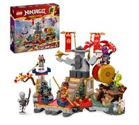 LEGO Ninjago L’Arène de Combat du Tournoi - Jouet d'action Ninja pour Garçons et Filles de 7 Ans et Plus - Jeu d'Aventures pour Enfants avec 6 Minifigurines à Collectionner 71818