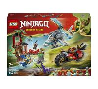 LEGO® NINJAGO® La cabane et les véhicules des Ninjas 71857