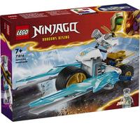 LEGO NINJAGO La moto de glace de Zane, set de jeu ninja avec 1 minifigure, jouet d'action, petit véhicule constructible pour enfants, cadeau pour garçons et filles à partir de 7 ans 71816