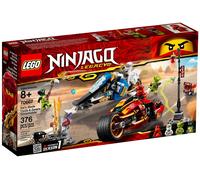 LEGO NINJAGO - La moto de Kai et le scooter des neiges de Zane - 70667