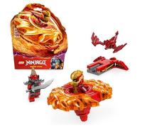 LEGO Ninjago La toupie Spinjitzu du Dragon de Kai - Jeu de Construction avec 2 éléments de Pouvoir et 2 minifigurines - Idée Cadeau pour garçons et Filles dès 6 Ans Amateurs de la série TV 71823
