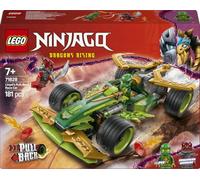 LEGO Ninjago La Voiture de Course à rétrofriction de Lloyd 71828 | Jouet pour garçon dès 7 ans, véhicule de sport, 2 minifigurines de Lloyd et d’un Guerrier Draconique, idée cadeau, 181 pièces
