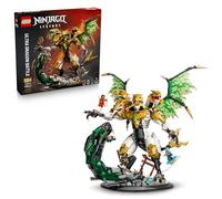LEGO Ninjago Le Combat de l’Ultra Dragon - Jouet Ninja - Figurine à 4 Têtes, Serpent & 4 Minifigurines avec Katanas - Décoration de Chambre d'enfant - Cadeau pour Garçon dès 12 Ans ou Fan Ado 71872