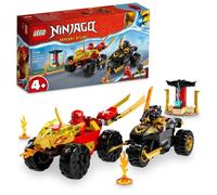 LEGO 71789 – Le combat en voiture et en moto de Kai et Ras
