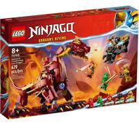 LEGO NINJAGO - Le dragon de lave transformable de Heatwave - 71793