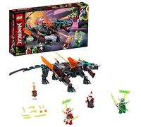 LEGO Ninjago, Le Dragon de l'empire, Set de Construction avec 3 Figurines, Jouet Ninja pour Enfants, 286 pièces, 71713