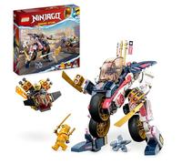 LEGO NINJAGO Set de construction 71792 – Robot bolide transformable de Sora, 3 minifigurines, 8 ans