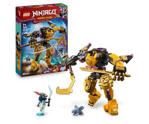 LEGO Ninjago Le Robot De Spinjitzu d’Arin - Figurine Articulée Combinable avec Autres Sets - Bébé Dragon Riyu & 2 Minifigurines Ninjas - Cadeau pour Garçon 7 Ans & Fans Soulèvement des Dragons 71839