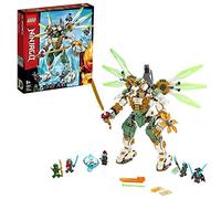 LEGO®-NINJAGO® Le robot Titan de Lloyd Jeu pour Enfant 9 Ans et Plus, Briques de Construction Garçon et Fille, 876 Pièces 70676