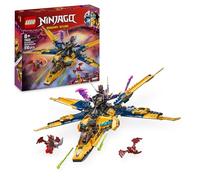LEGO Ninjago Le Super Avion tempête de Ras et Arin - Jeu de Construction avec Drone à tête de Dragon et 3 minifigurines - Idée Cadeau pour garçons et Filles dès 8 Ans Amateurs de la série TV 71833
