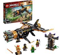 LEGO NINJAGO Legacy Boulder Blaster 71736 Airplane Toy Featuring Collectible Figurines, New 2021 (449 Pieces)
