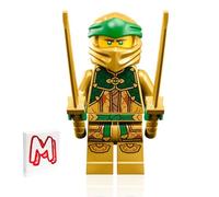Lego Ninjago Legacy Minifigure - Lloyd (Golden Ninja) with Dual Swords 71735