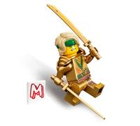 Lego Ninjago Legacy Minifigure - Lloyd (Golden Ninja) with Dual Swords 71735