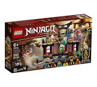 Lego Ninjago Legacy Tournament of Elements 71735 Temple Toy Building Set Featuring Ninja Minifigures, New 2021 (283 Pieces)