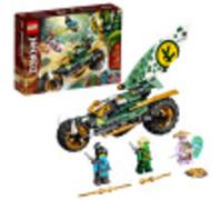 LEGO NINJAGO Lloyd’s Jungle Chopper Bike 71745 Building Kit; Ninja Bike Toy Featuring NINJAGO Lloyd and NYA Minifigures, New 2021 (183 Pieces); Top Toy for Kids Who Love Action-Packed Creative Play