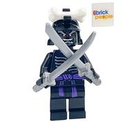 LEGO Ninjago : Lord Garmadon Legacy Minifig avec 2 épées