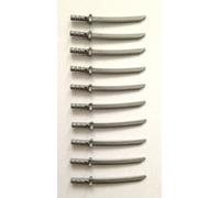 LEGO Ninjago Lot de 10 épées de samouraï en argent