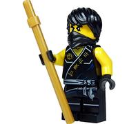 LEGO® Ninjago™ minifigure Cole (black Ninja) with Golden Kendo
