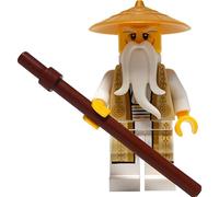 LEGO® Ninjago: Minifigurine - Wu 70751 (Tan and Gold Outfit)