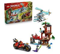 LEGO NINJAGO Ninja Vehicle Tree House Battle - Action Toy w/a Motorbike, Helicop