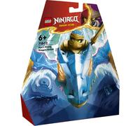 LEGO NINJAGO Nya Rising Dragon Attack, jouet à construire, set pour garçons et filles, enfants à partir de 6 ans, avec la minifigure Nya ninja et le katana, idée cadeau d'anniversaire, 71802