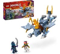 LEGO NINJAGO Riyu le bébé dragon, jouet dragon avec 3 mini-figures, jouet ninja constructible pour garçons et filles de 6 ans, cadeau plein d'action pour enfants 71810