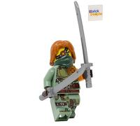 LEGO Ninjago: Ronin Minfigure avec deux épées et bandana