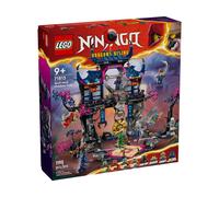 LEGO NINJAGO Shadow Wolf Mask Dojo, jouet de construction pour les enfants de 9 ans et plus, ensemble avec Minifigures : Kai, Lloyd, Nya et Zane, cadeau d'anniversaire pour garçons et filles, 71813