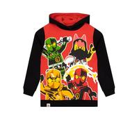 LEGO Ninjago - Sweat-Shirt ࠃapuche Ninjago - Gar篮 - 11-12 Ans,Multicolore